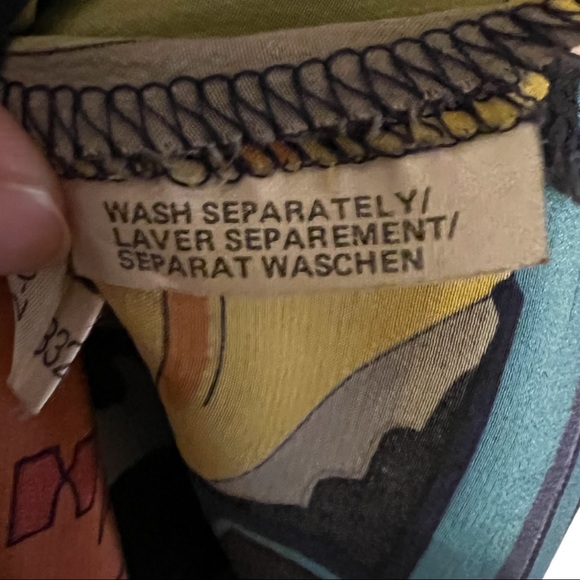 COPY - Vintage RARE Otto Kern Silk City Shirt Unisex Size Mens S | Womens M - Picture 7 of 11